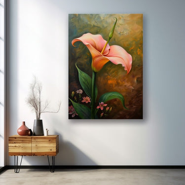 Peinture Fleur Acrylique